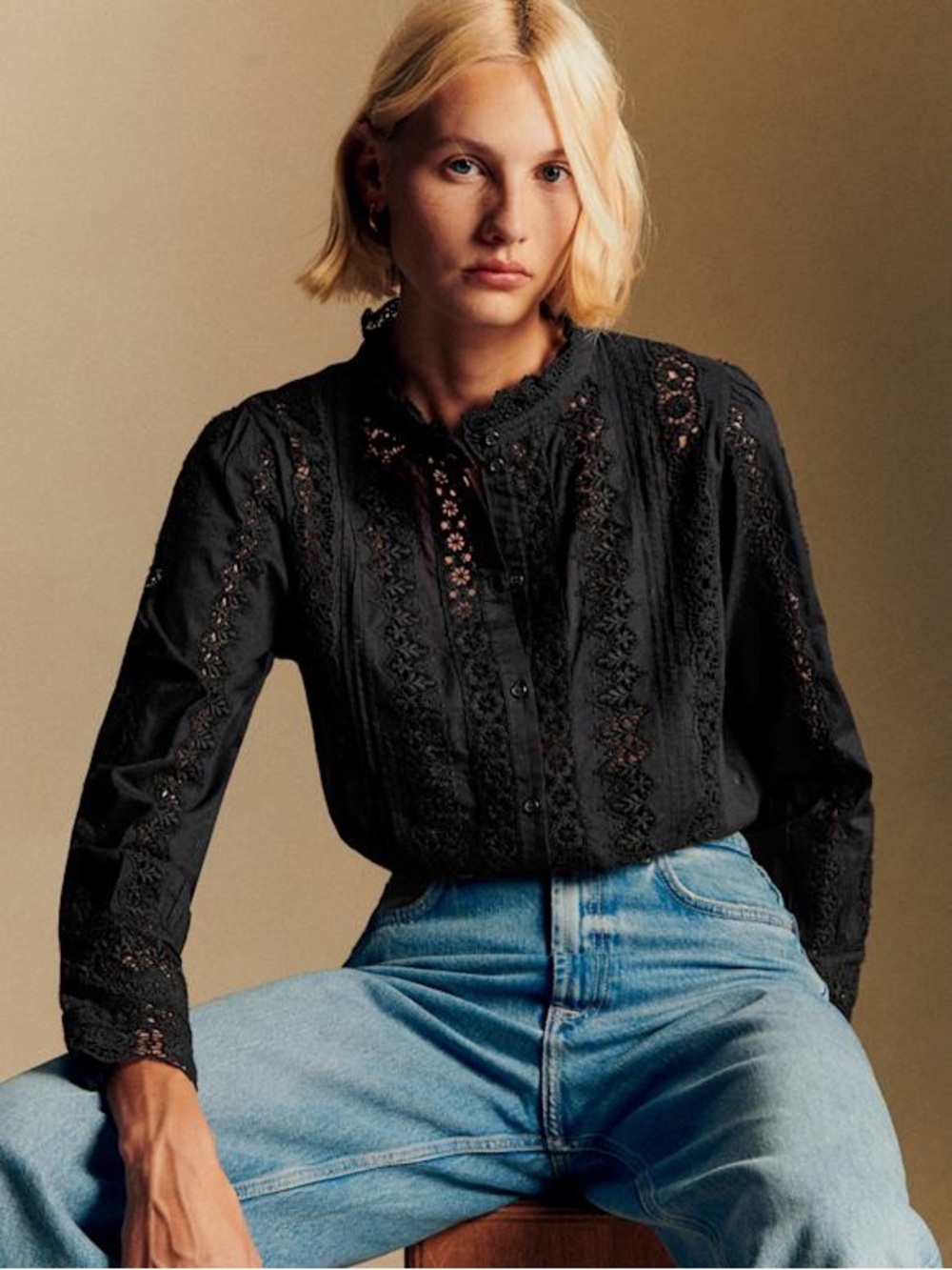 Sézane Rym Shirt - Picture 1 of 12